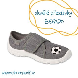 Hledáte ideální přezůvky do školky, či do školy? Obrovský výběr kvalitní značky BEFADO najdete na našem e-shopu...